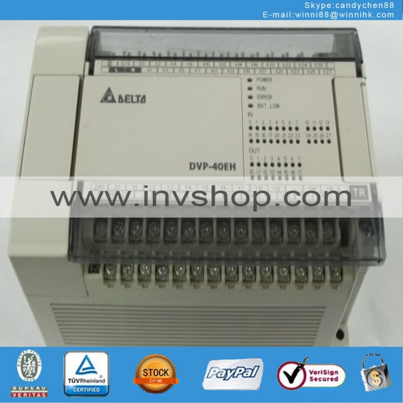 Delta PLC DVP40EH00T2 controller