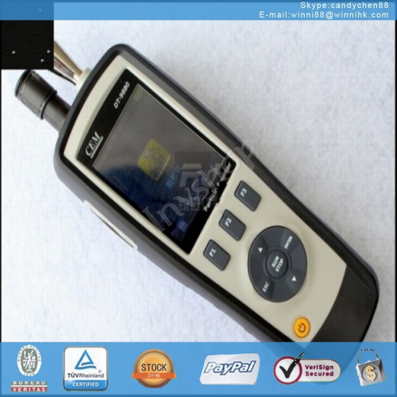 DT-9881 4 in 1 Particle Counter w/TFT LCD Air quality tester