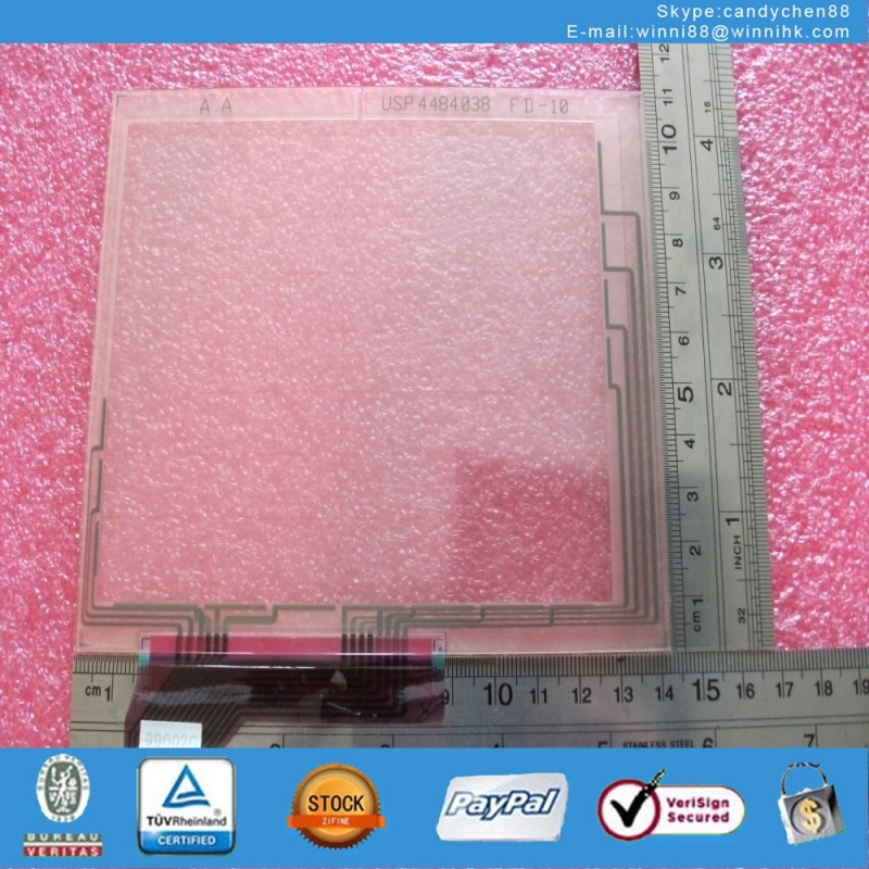 U.s.p.4.484.038 fd-10 touchscreen - Glas