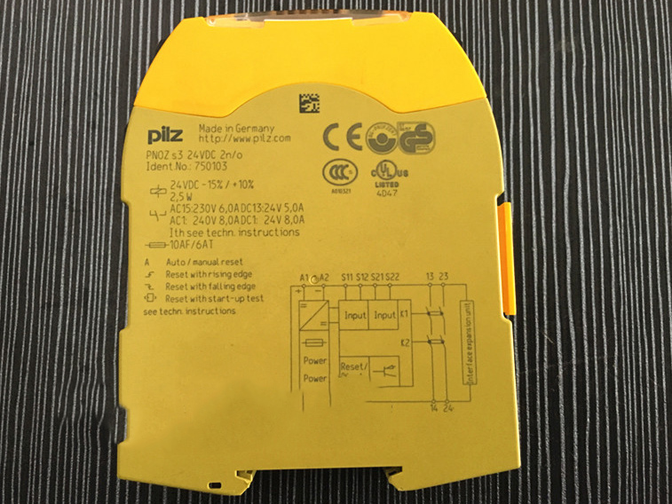 Safety relay PNOZS3 new module