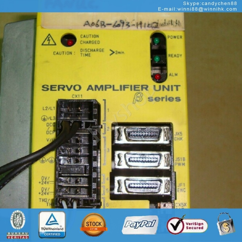Servo Amplifier A06B-6093-H102 FANUC Ninety percent new