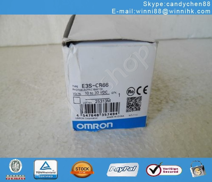 NEW E3S-CR66 Omron IN BOX PLC Optoelectronic Switch