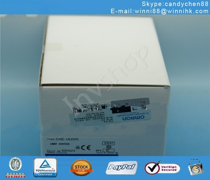 IN BOX Limit Switch NEW D4E-1A20N OMRON