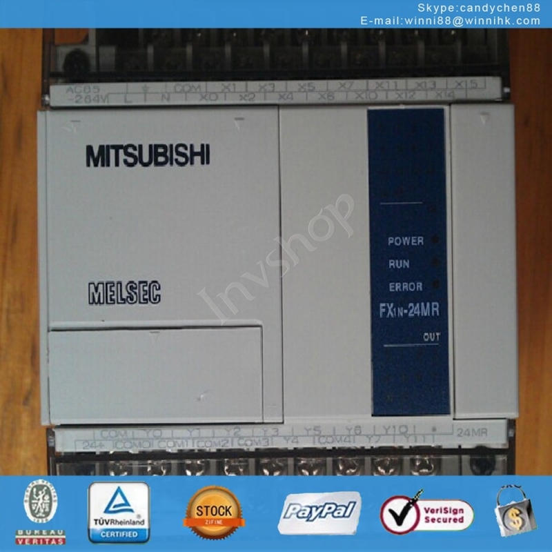 Mitsubishi PLC Base Unit FX1N-24MR-001