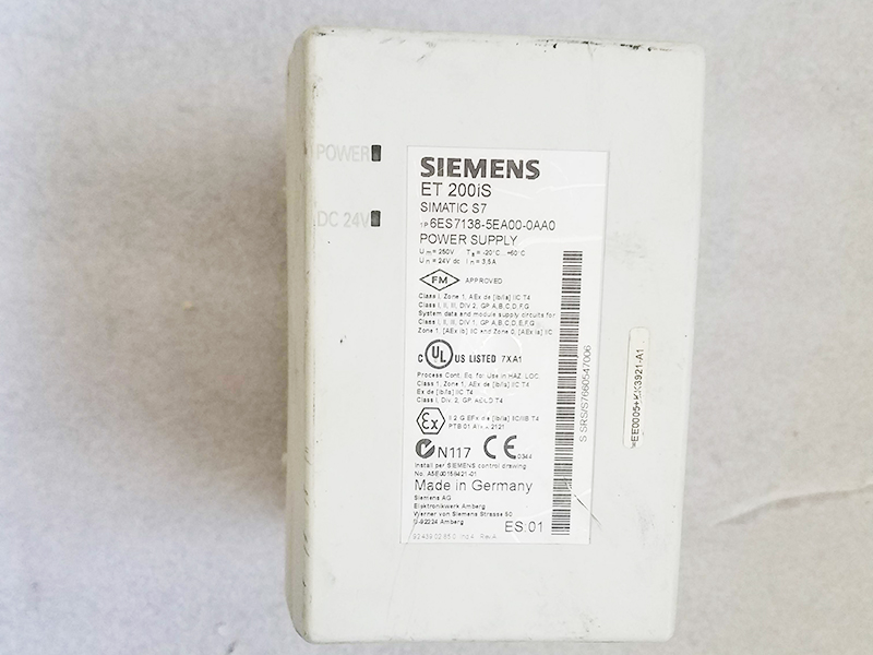 used 6ES7138-5EA00-0AA0 power supply module