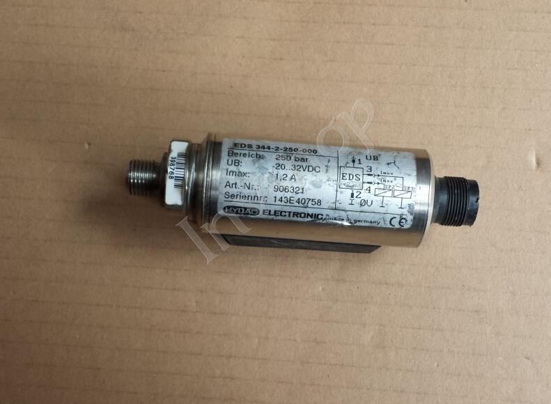 Original 9 into new pressure sensor 344-2-250-000 HYDACEDS