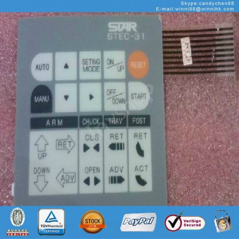 NEW STEC-31 Membrane Keypad
