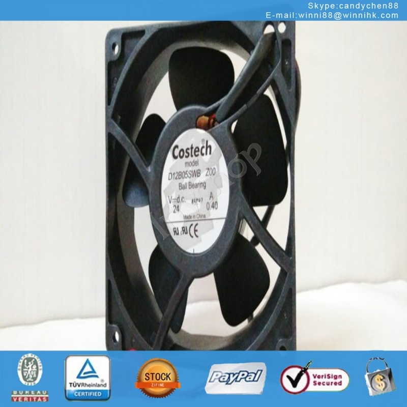 D12B05SWB ZOO DC24V 0.40A fan 120*120*38mm