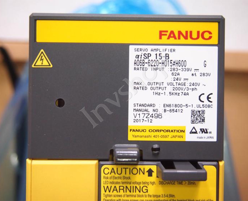 A06B-6220-H015#H600 Fanuc Servo Amplifier