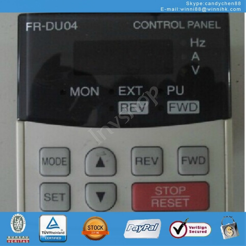 used FR-DU04 MITSUBISHI Inverter Control Panel