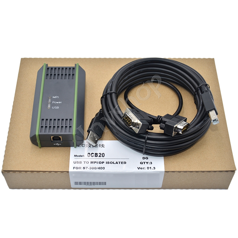 6ES7972-0CB20-0XA0 USB-MPI USB zu MPI Isolierter MPI / PPI / DP USB MPI Adapter für S7-200 / 300/400