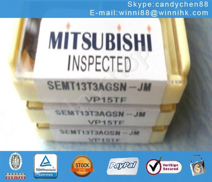 10pcs / box im kasten mitsubishi semt13t3agsn-jm neue vp15tf carbide fÃ¼gt 60 tage garantie