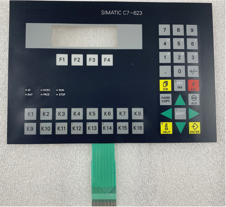 Siemens C7-623 6ES7623-1CE01-0AE3 Keypad Membrane