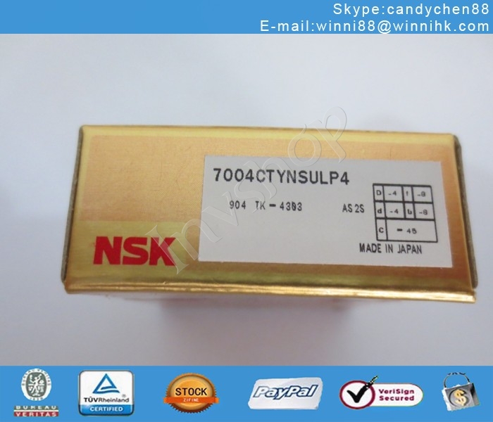 new NSK 7004CTYNSULP4 Seiko ball screw bearing