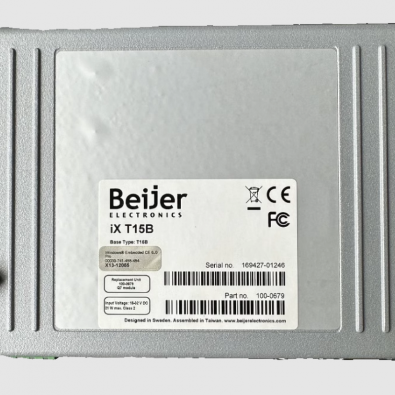 Beijer iX T15B graphic touch hmi