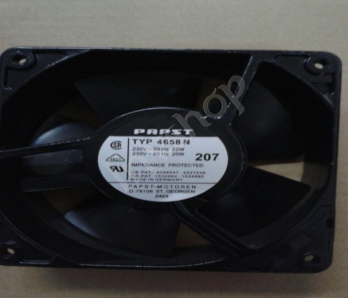 new ORIGIANL ebmpapst TYP4658N High temperature resistant mini fan 0.20ï¼ˆAï¼‰