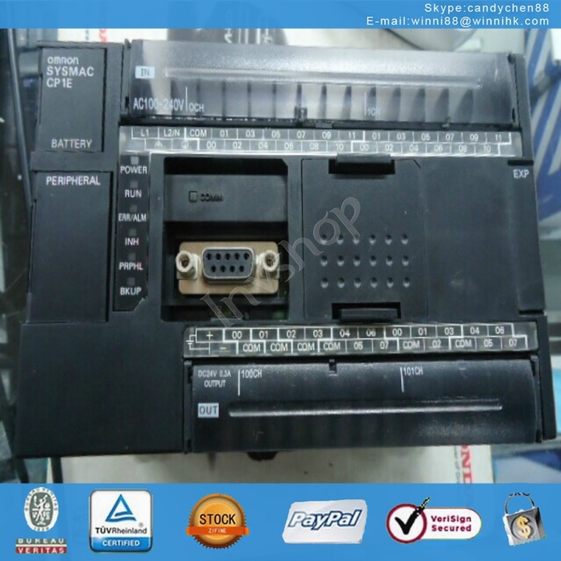 PLC CP1E-N40DR-A for OMRON 60 days warranty
