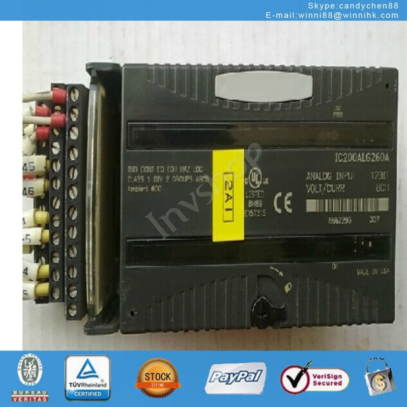 Used IC200ALG264A for GE PLC 60 days warranty