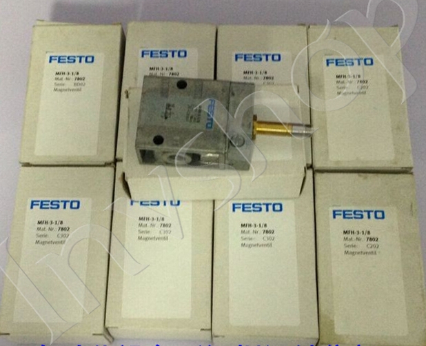 Festo New MFH-3-1/8 7802 80WU Solenoid Valve 60 days warranty