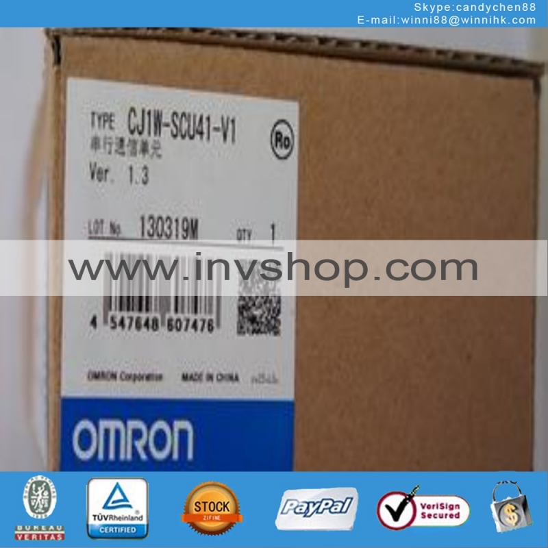 New CJ1W-SCU41-V1 OMRON Serial Communication Unit in box