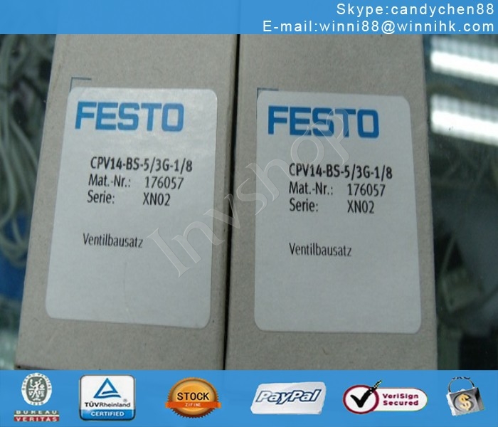 in kasten festo ventil 1pc neue cpv14-bs-5 / 3g-1 / 8 176057 spule