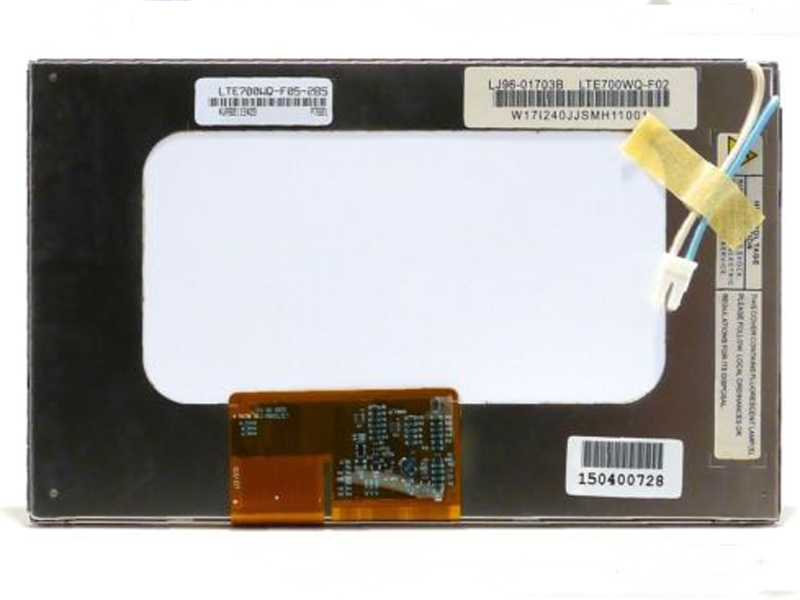 SAMSUNG 7 inch TFT LCD touch screen module 480×234 RGB Resolution LTE700WQ-F05