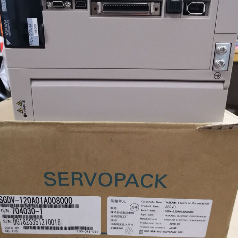 SGDV-120A01A-008000 Yaskawa servo drive