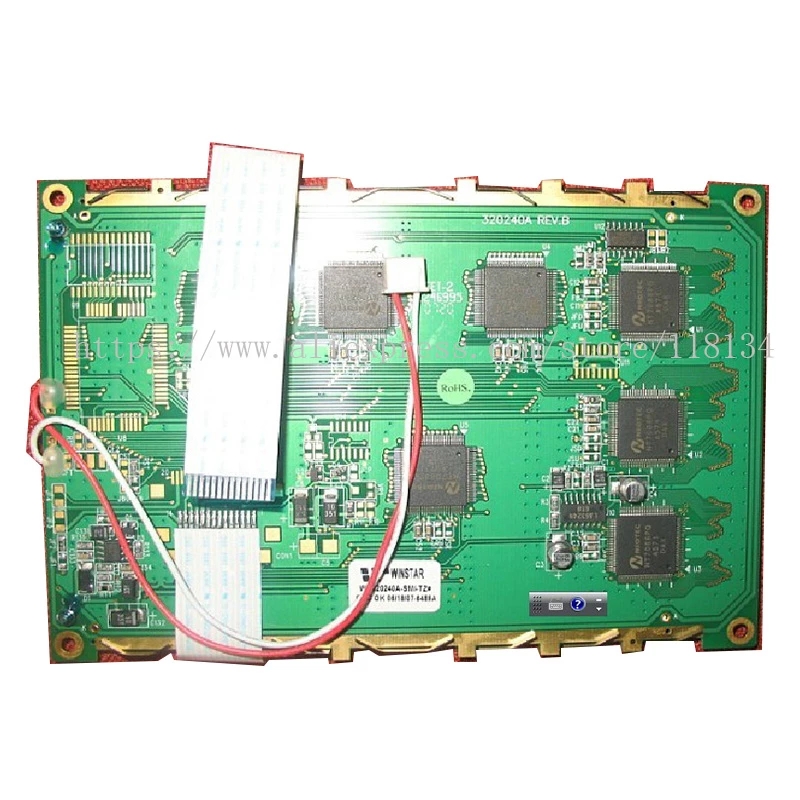 WG320240A-TMI-VZ nagelneuer ursprünglicher LCD-Bildschirm