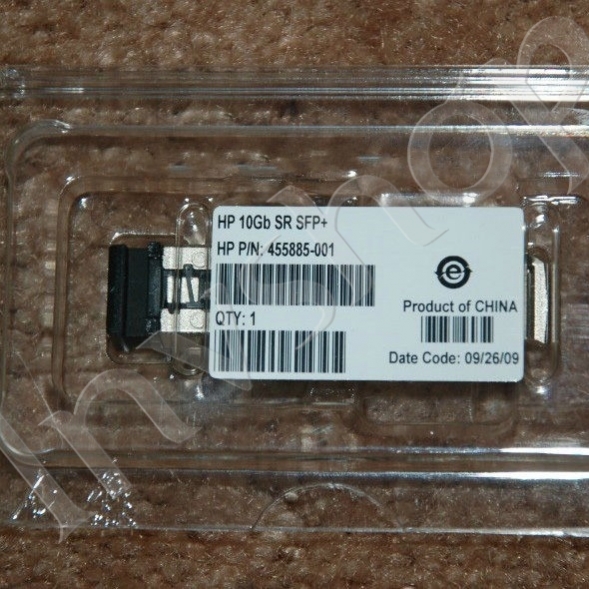 Transceiver in box HP NEW 455883-B21 SFP 10GB 0.3km 850NM LC module 60 days warranty