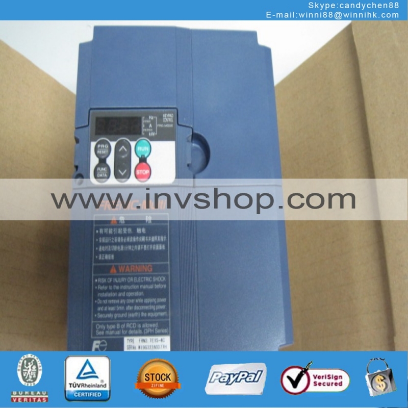 new FRN0.4E1S-7C VFD Inverter 1ph 220V 3ph 380~480V 3.0A 400Hz 400W