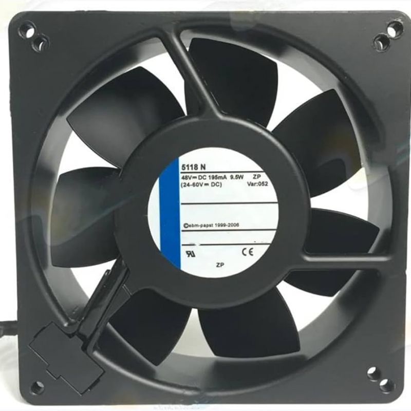 TYP 5118N 48V 9.5W original German 13538 metal high temperature resistant imported fan