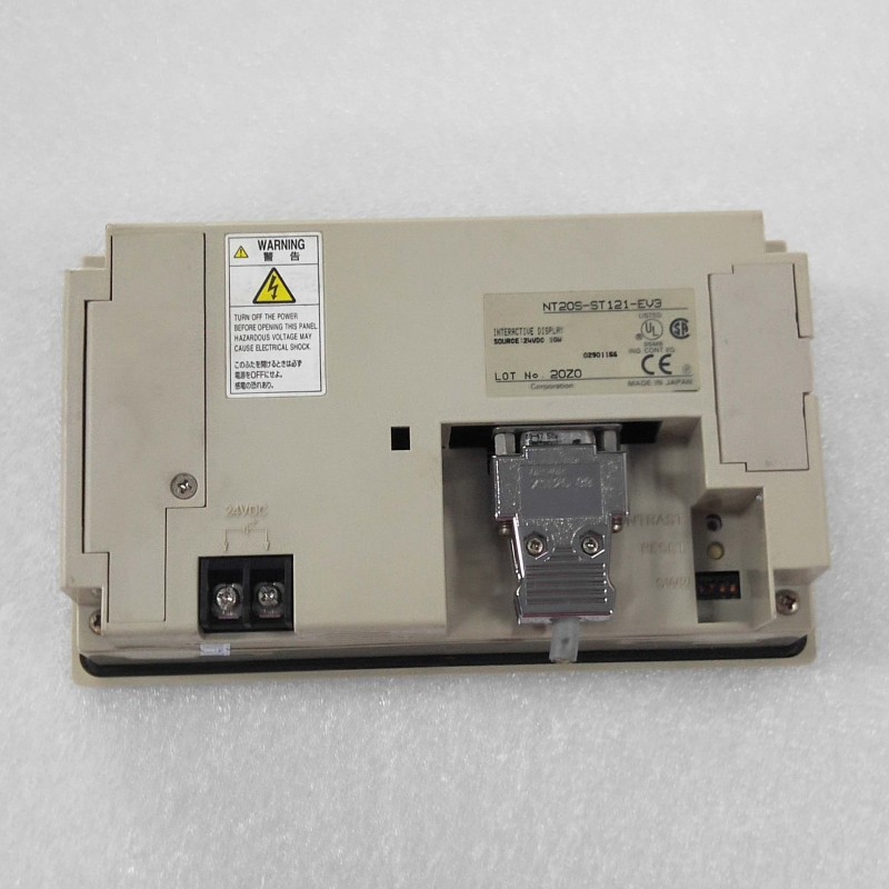 NT20S-ST121-EV3 Omron HMI Ninety percent New