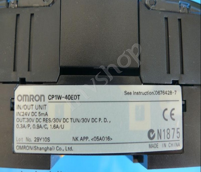 New Omron PLC CP1W-40EDT extension Module