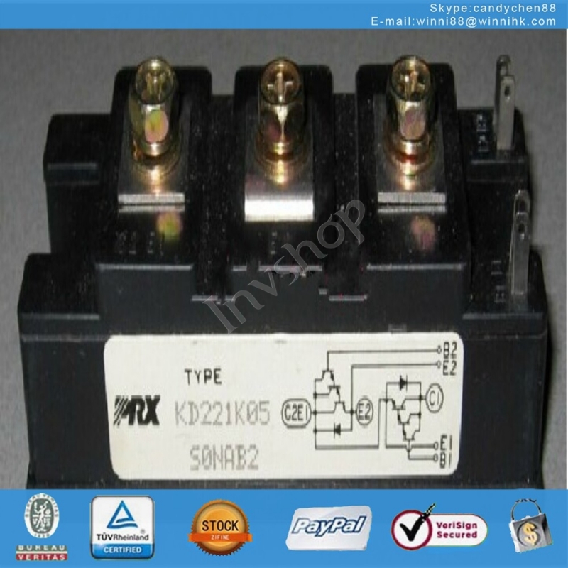 KD221K05 POWEREX PRX TRANSISTOR 50A 1000V DUAL