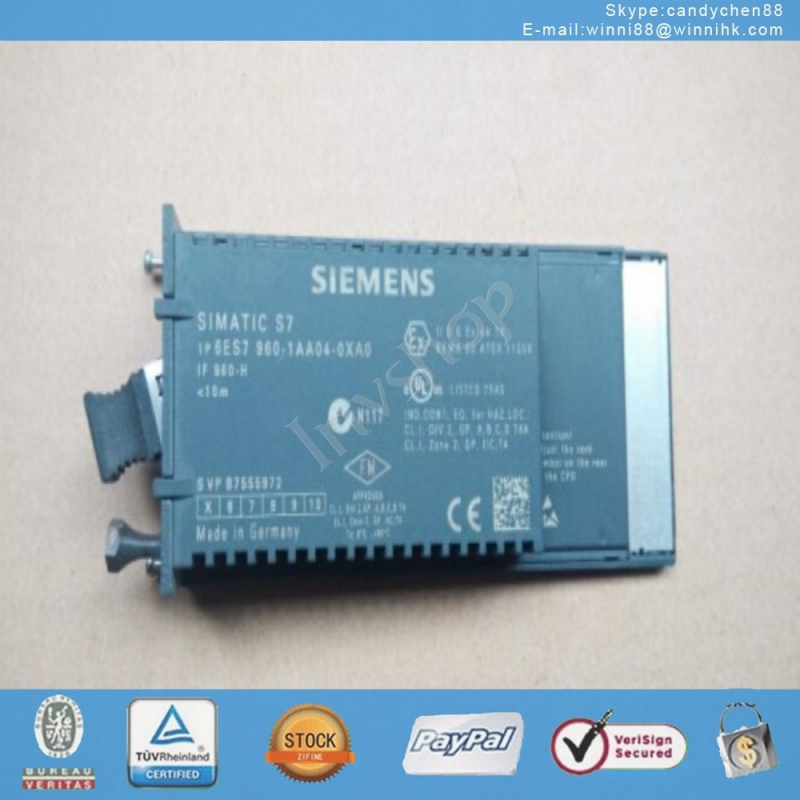 PLC 6ES7 960-1AA04-0XA0 Used for SIEMENS 60 days warranty