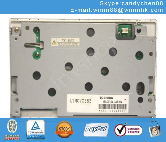 display - Panel LCD - bildschirm im LTM07C383 Toshiba)