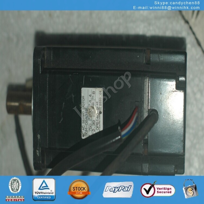 Yaskawa SGM-08A312 AC Servo Motor Tested