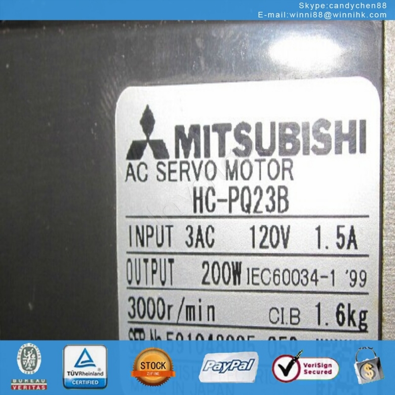 AC Servo Moto HC-PQ23B for Mitsubishi 60 days warranty