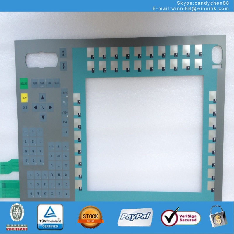 Membrane Keypad for PC677B-12key 6AV7871-0HA20-0AC0