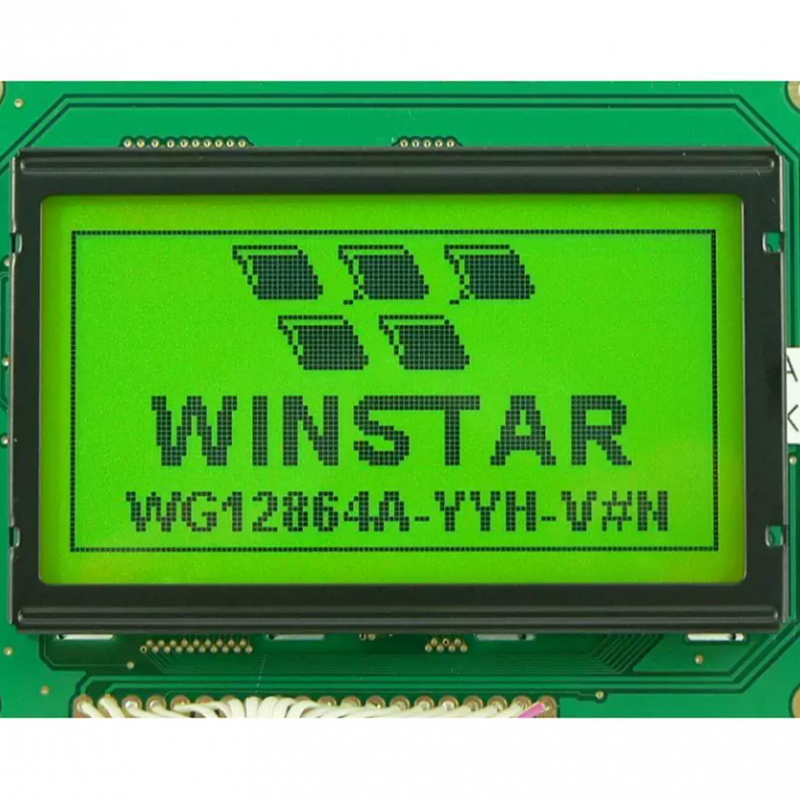 WINSTAR WG12864A-YYB-T#N lcd display LCD PANEL lcd screen in stock with good quality