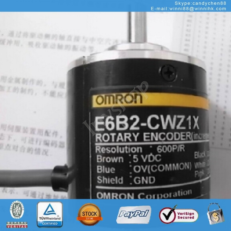 neue e6b2-cwz1x rotary omron encoder 500p / r