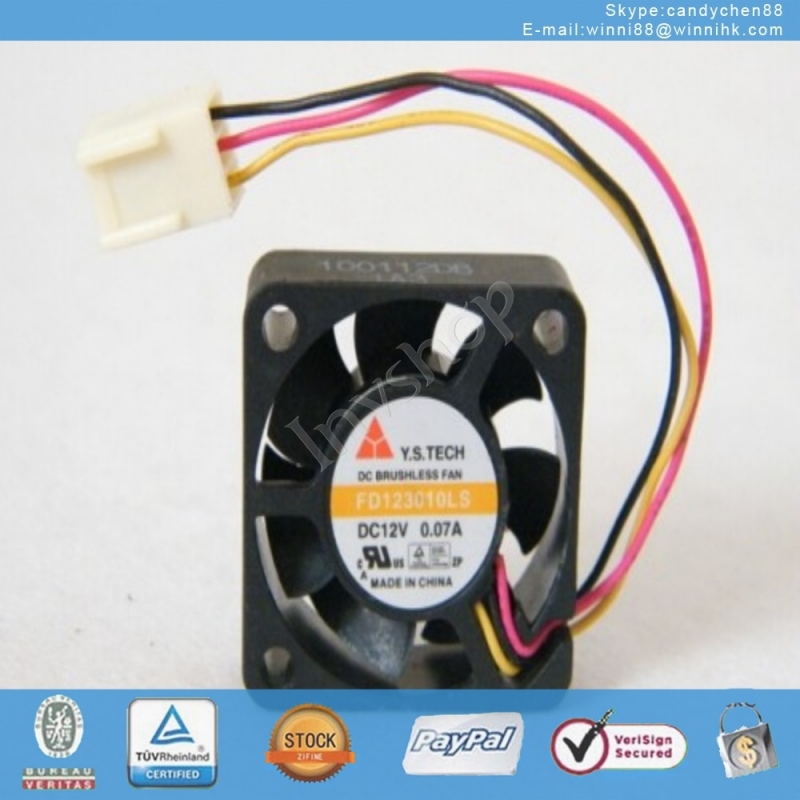 NEW Y.S.TECH FD123010LS Fan 12V 0.07A 3010 3CM