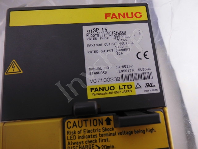 fanuc A06B-6111-H015#H550 drive