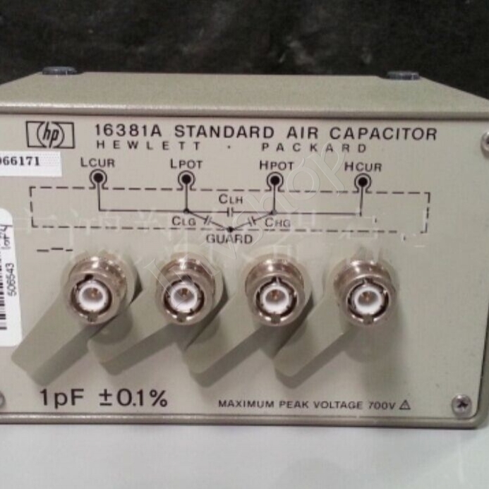16380A HP Standard Air Capacitor Set