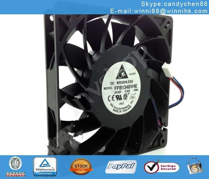 neue delta ffb1348vhe-rr0 fan 48v 0.50a 127 * * 38mm 127