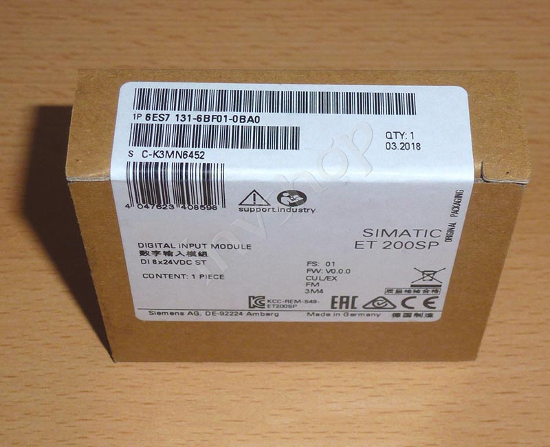 6ES7193-6BP20-0BA0 Siemens substrate module