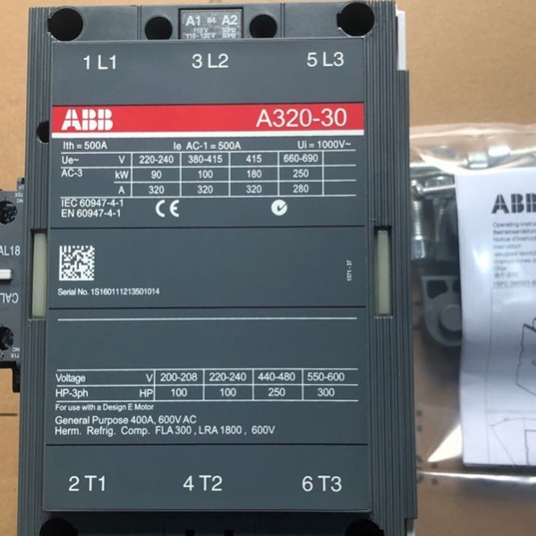 ABB A320-30/Ith=500A/ Spule 110V/50Hz Neu und Original