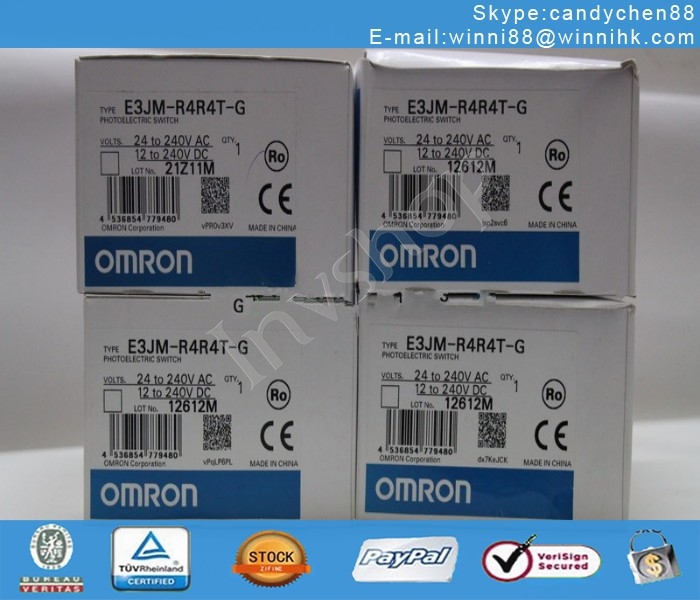 switch NEW E3JM-R4R4T-G Omron IN BOX PLC optoelectronic