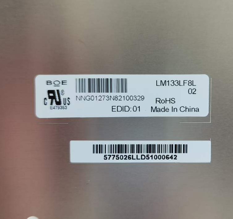 LM133LF8L02 13.3 LCD PANEL