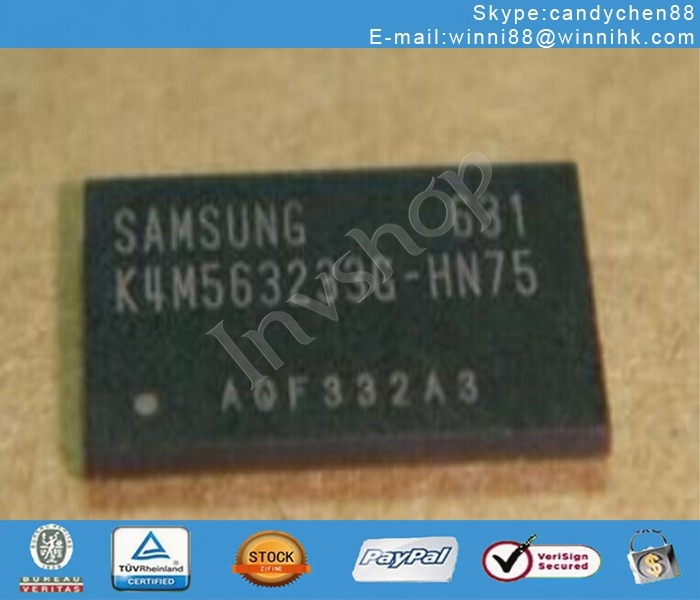 new SAMSUNG K4M563233G-HN75 Communications IC